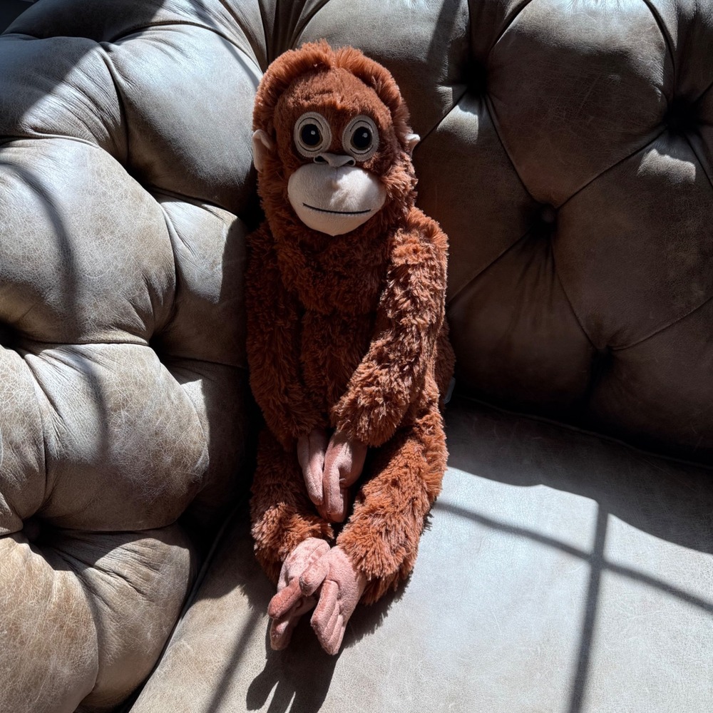 NWT IKEA Orangutan "Punch Monkey" Plush 24" – Viral & Rare! 104.028.41 AUTHENTIC